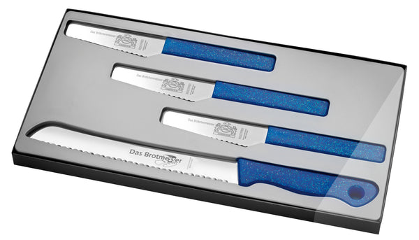 4er Set Brot- und Brötchenmesser DIAMANT