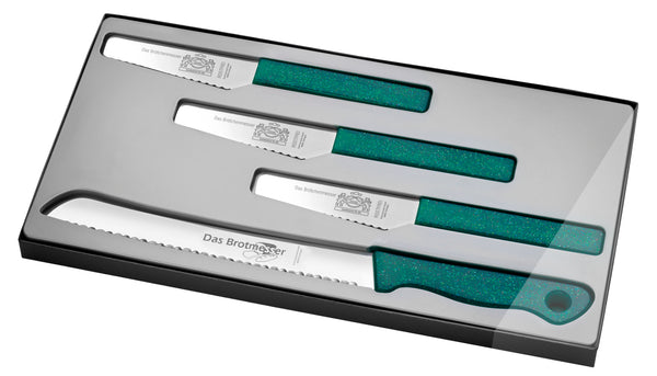 4er Set Brot- und Brötchenmesser DIAMANT
