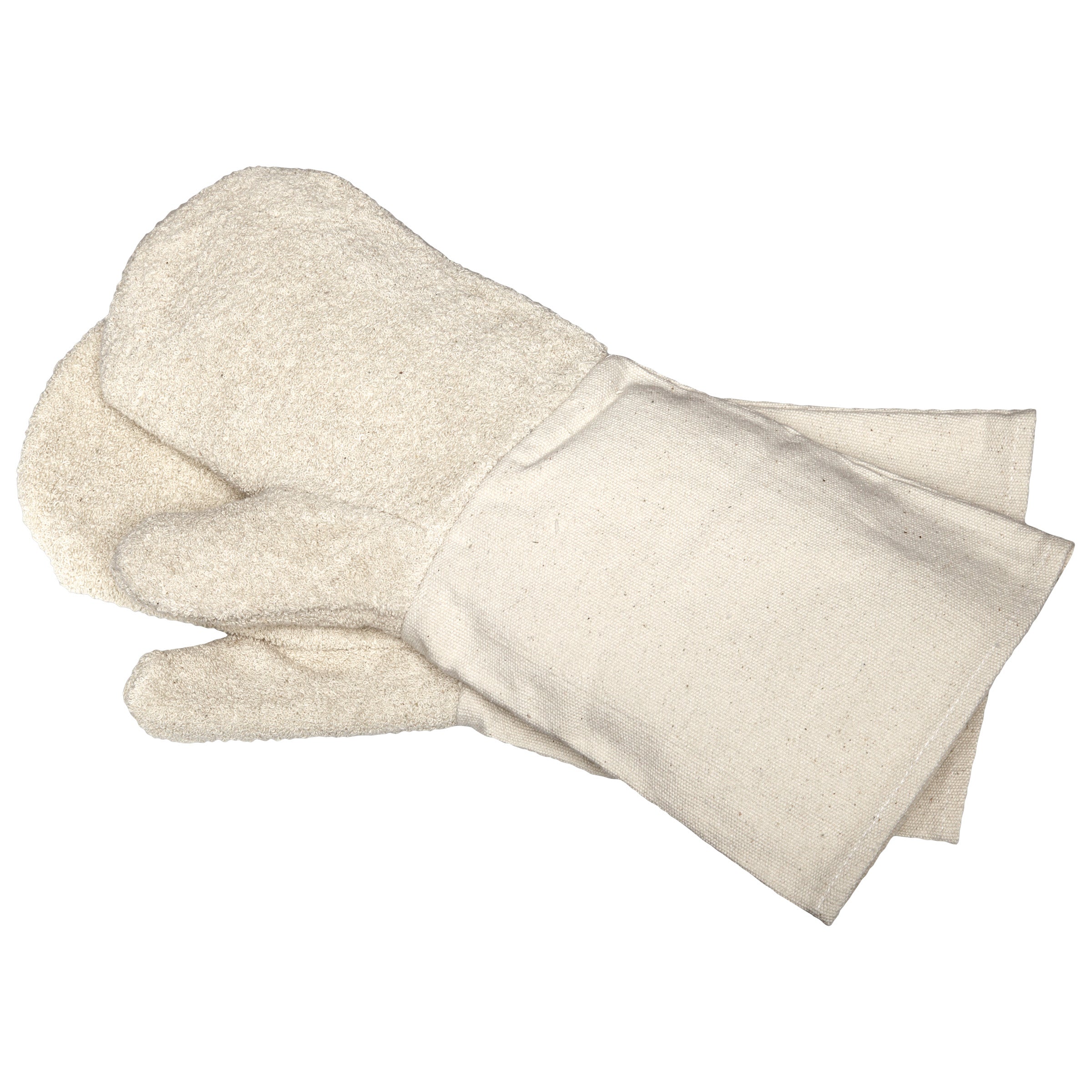 Backhandschuhe aus Baumwolle, mit Stulpe | Emil Schmidt